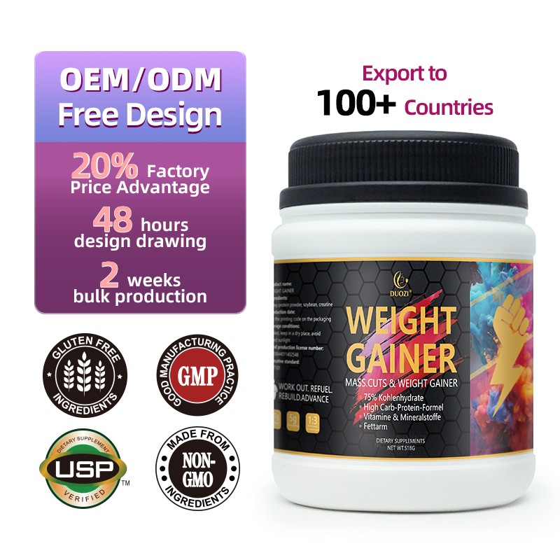 Weight Gain Powder Manufacturer - High-Calorie Muscle Recovery