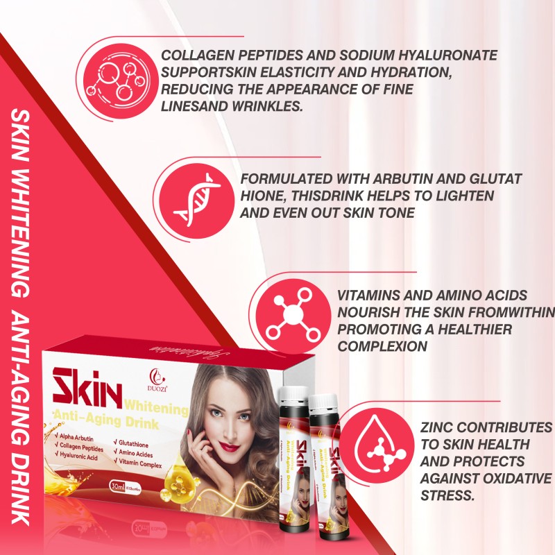 Skin Whitening Drink Manufacturer - OEM Antioxidant Anti-Aging