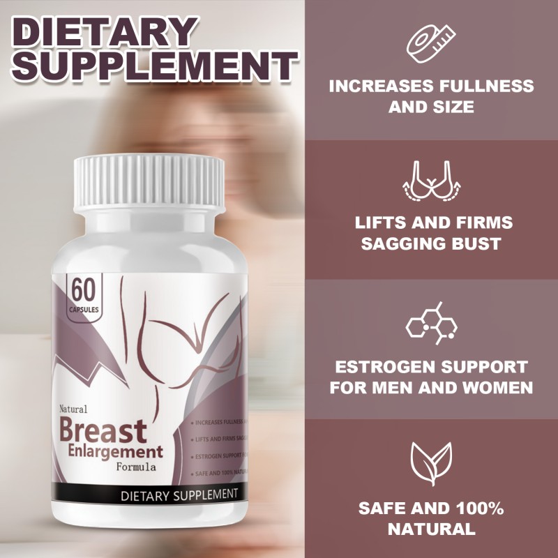 Breast Enhancement Capsules Supplier - 1000mg Vegan Natural