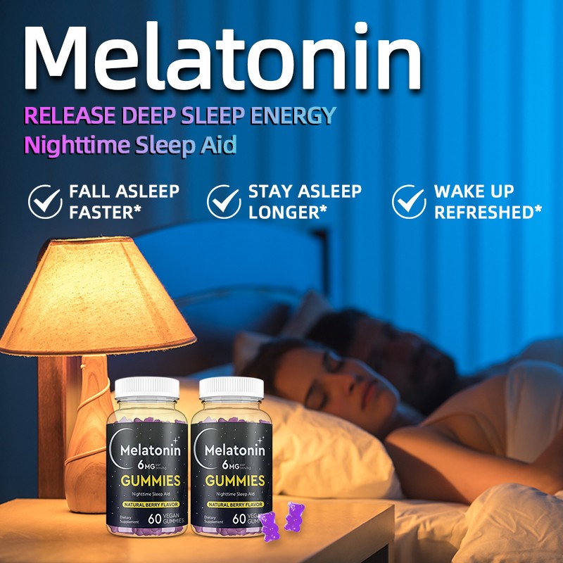 Sleep Gummies Supplier - Melatonin 6mg Berry Flavor