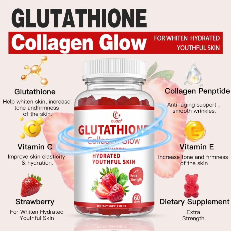 Hydrating Gummies Manufacturer - Glutathione Collagen Skin Glow