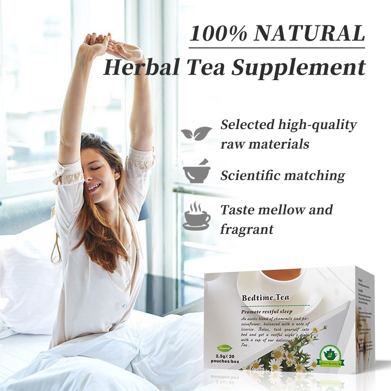 Bedtime Tea Manufacturer - Relaxation Herbal Supplement Tea