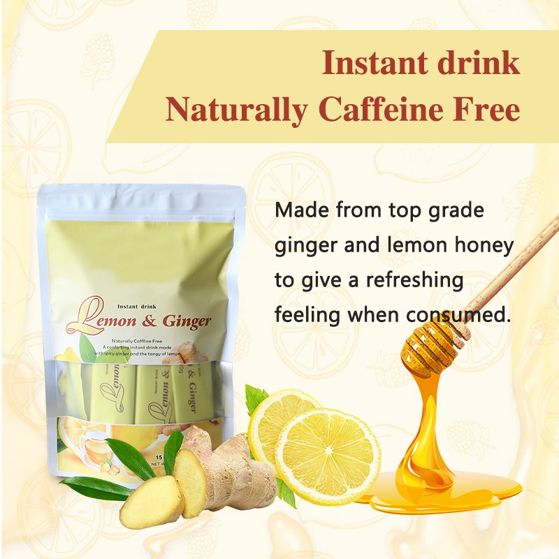 Lemon Ginger Tea Factory - OEM Digestive Support Herbal Tea