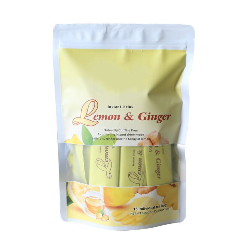 Lemon Ginger Tea Factory - OEM Digestive Support Herbal Tea
