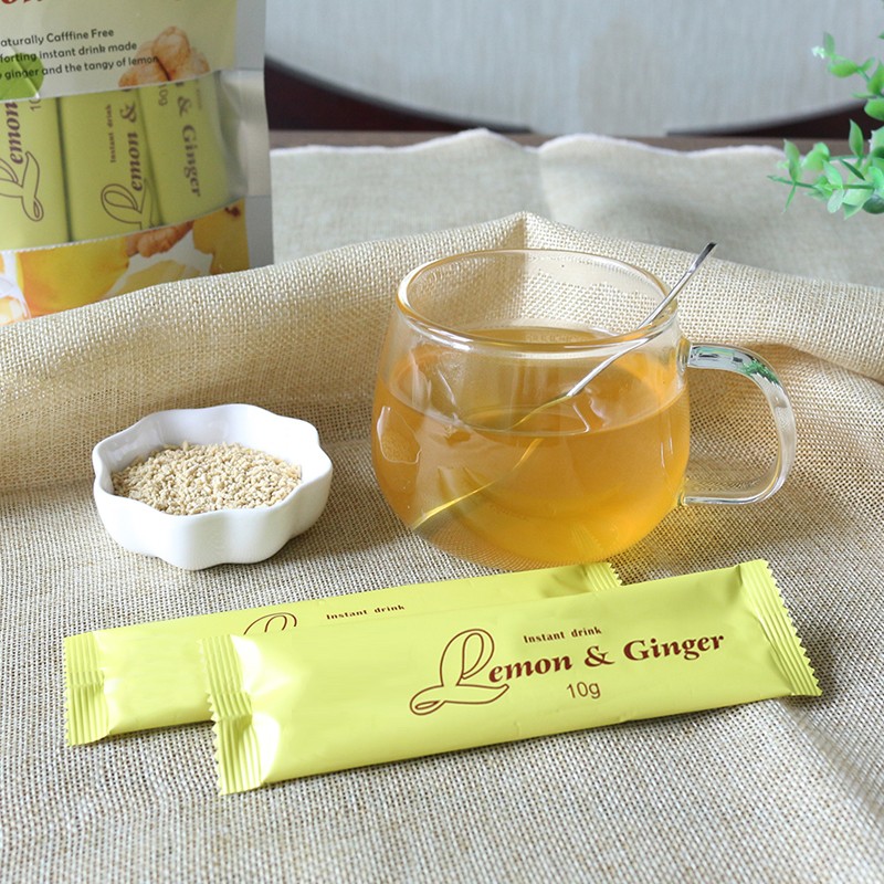 Lemon Ginger Tea Factory - OEM Digestive Support Herbal Tea