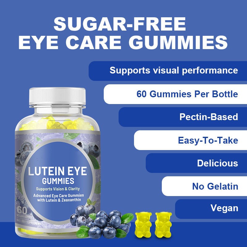 Lutein Gummy Factory - Healthcare Eye Support Gummies