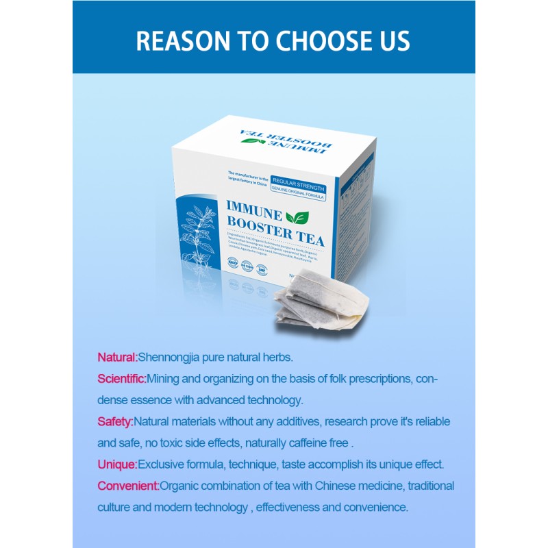 Immune Booster Tea Manufacturer - Herbal Supplement Tea OEM