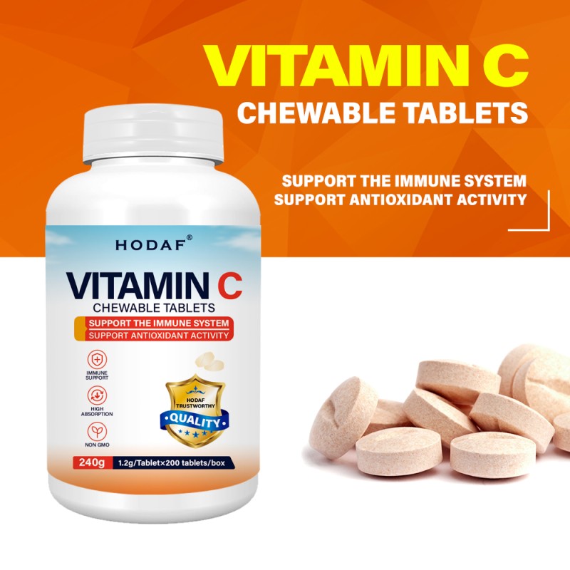 Vitamin C Tablets Factory - OEM Skin Care High Content