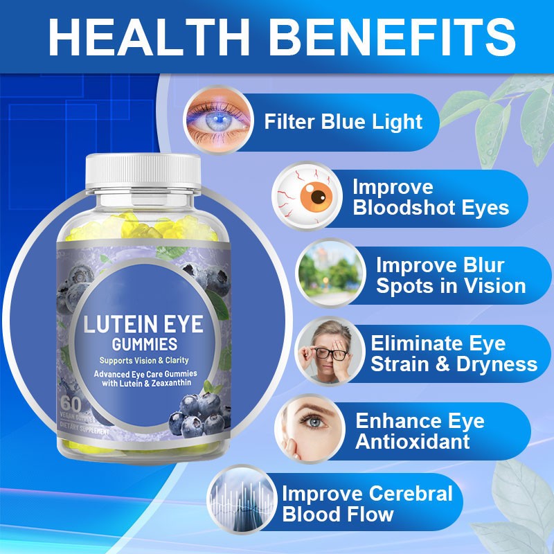 Lutein Gummy Factory - Healthcare Eye Support Gummies
