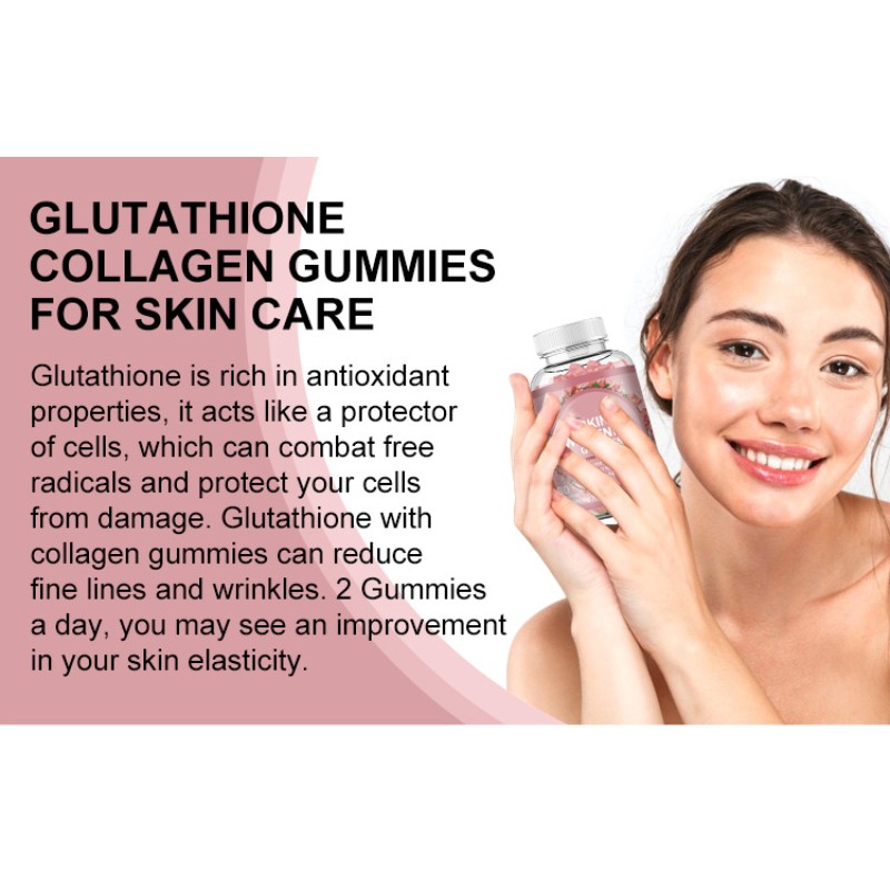 Skin Whitening Gummy Supplier - Factory Price Wellness Gummies