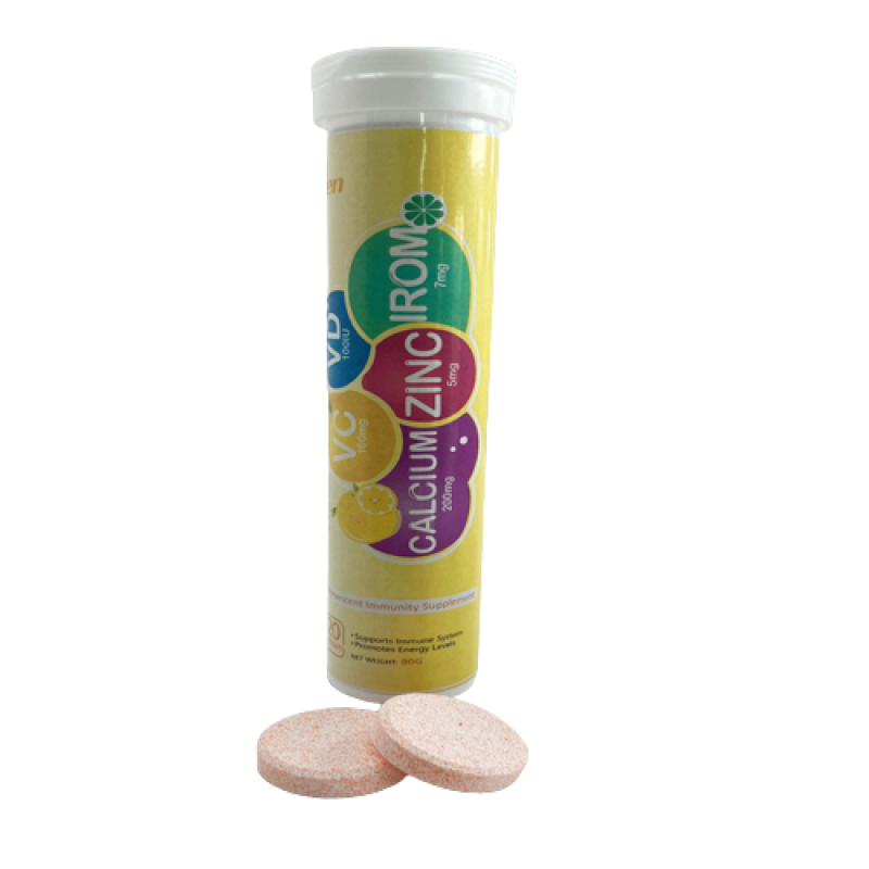 Collagen Effervescent Tablets Supplier - Vitamin C Immune Support
