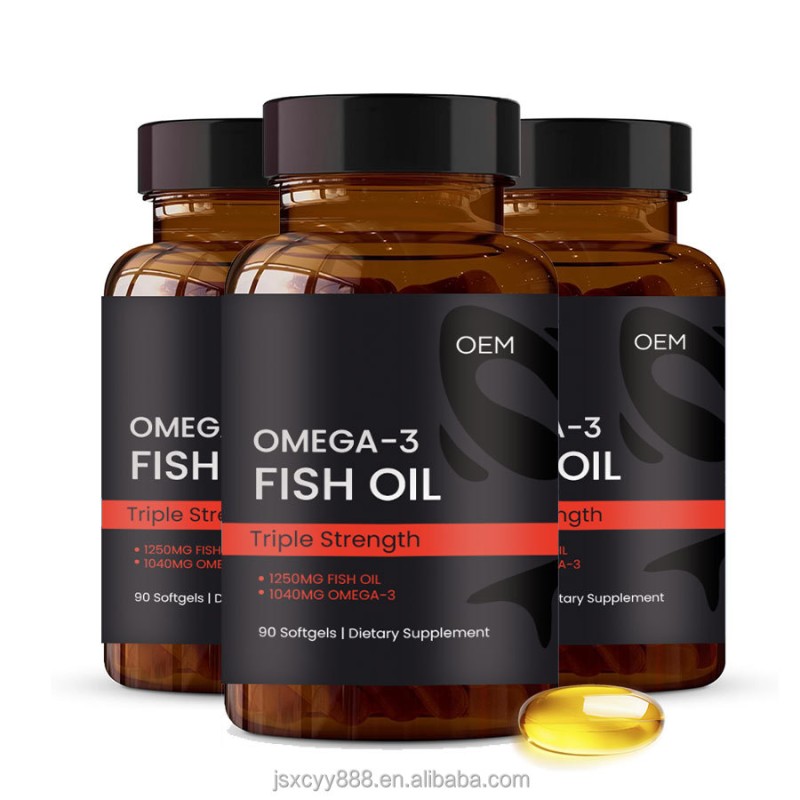 Fish Oil Softgel Manufacturer - OEM Halal Immune Brain