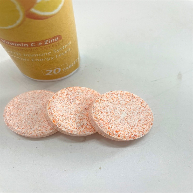 Vitamin Effervescent Tablets Factory - Fizzy Dietary Supplement Zn