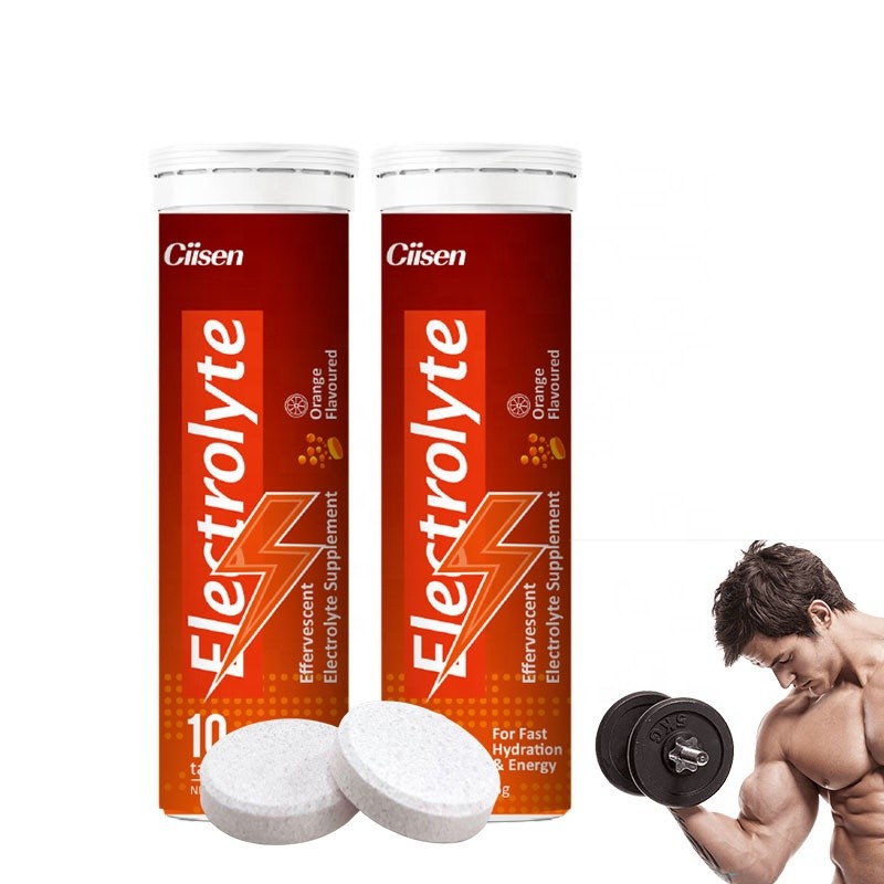 Sports Electrolyte Tablets Factory - 20 Tablets Fruit Flavor