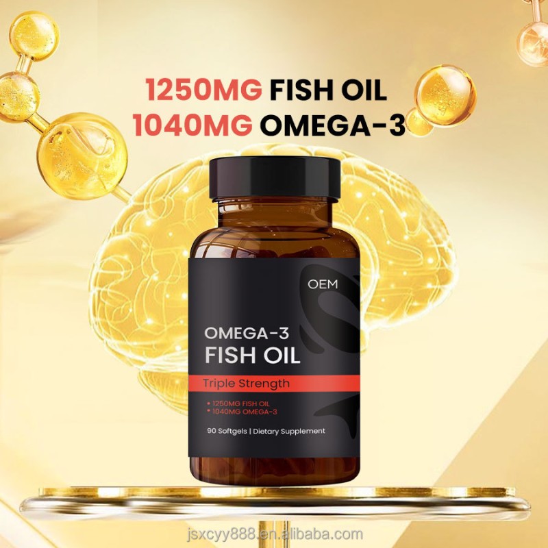Fish Oil Softgel Factory - Halal Omega 3 Vitamin E