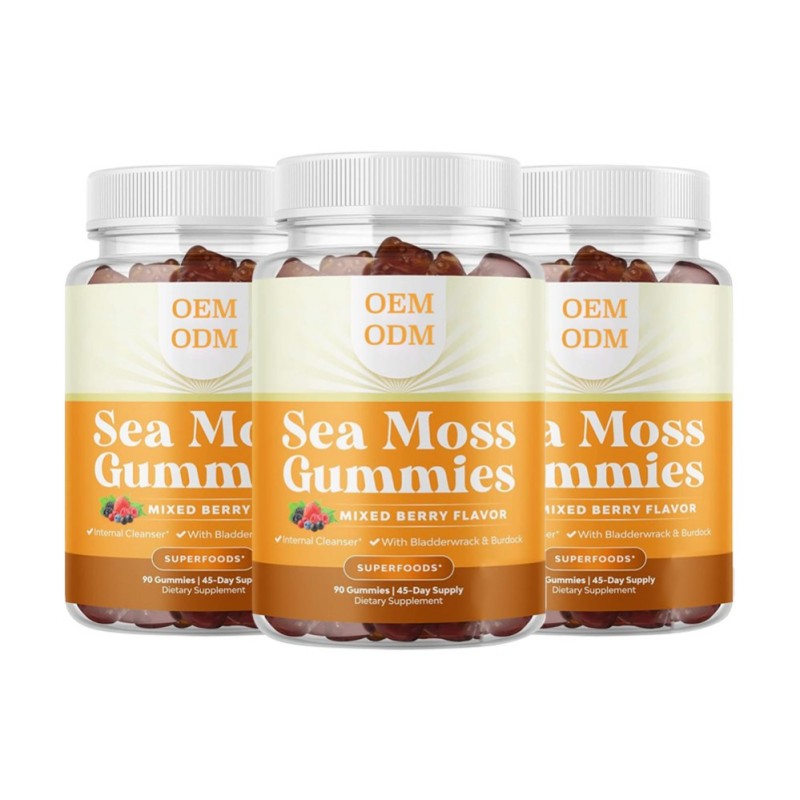 Adult Vitamins Gummies Supplier - Sea Moss Ashwagandha Shilajit
