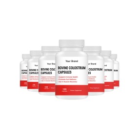 Bovine Colostrum Capsules Supplier - OEM Gut Health Immune Support