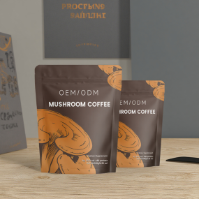 Instant Mushroom Coffee Supplier - Private Label 6 in 1 Organic
