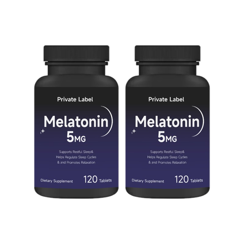 Melatonin Tablets Factory - OEM Herbal Deep Sleep Supplement
