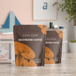 Mushroom Coffee Powder Factory - Reishi Chaga Ashwagandha Blend