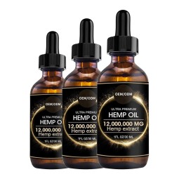 Hemp Seed Extract Oil Manufacturer - Custom Peppermint 5000mg