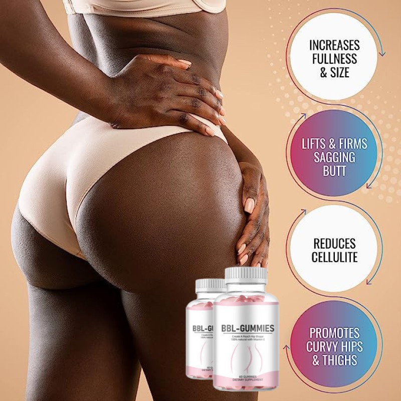 Hip Enlargement Gummy Manufacturer - OEM Herbal BBL Booty Gummies