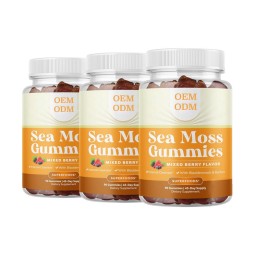 Sea Moss Gummies Manufacturer - Organic Turmeric Black Seed