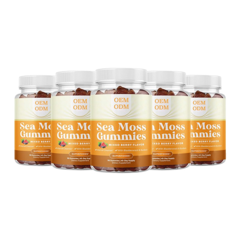 Adult Vitamins Gummies Supplier - Sea Moss Ashwagandha Shilajit