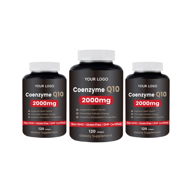 CoQ10 Softgels Supplier - 120pcs Heart Health Energy