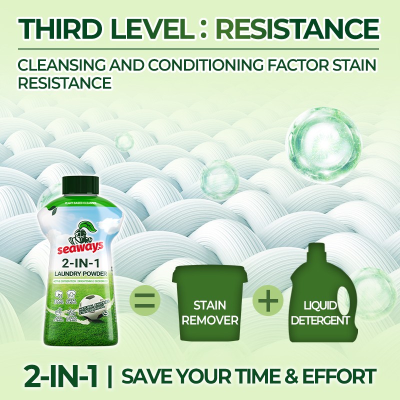 Laundry Detergent Powder Supplier - 1kg Rich Foam Stains Remover