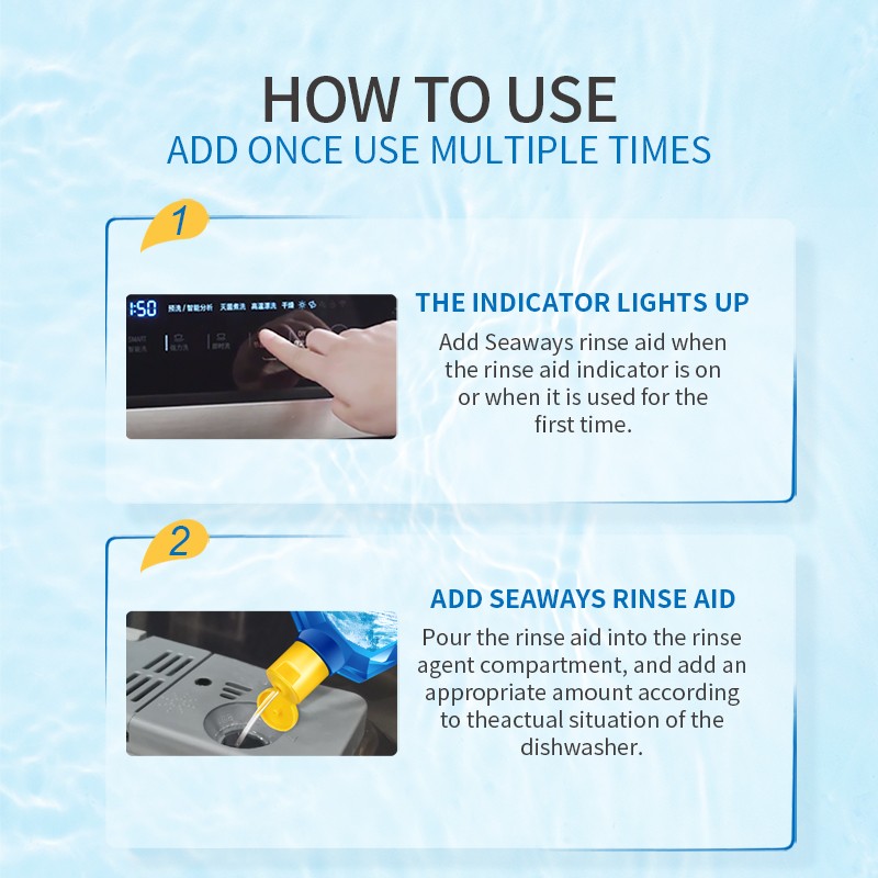 Dishwashing Rinse Supplier - 500ml Acid Super Cleaning