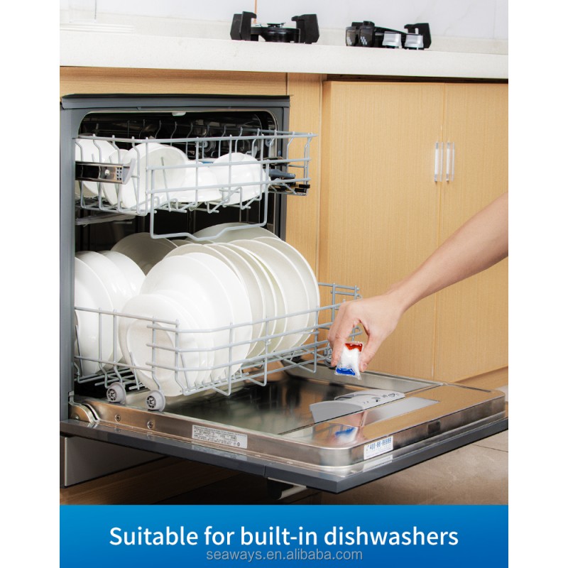 Dishwasher Tablets Factory - 12g Eco Degradable Capsules