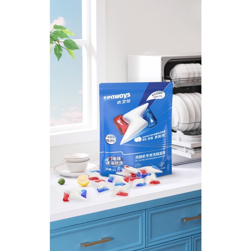 Laundry Detergent Pods Factory - 3 in 1 Anti Bacterial