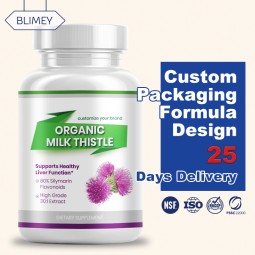 Liver Detox Capsules Factory - OEM Milk Thistle 500mg