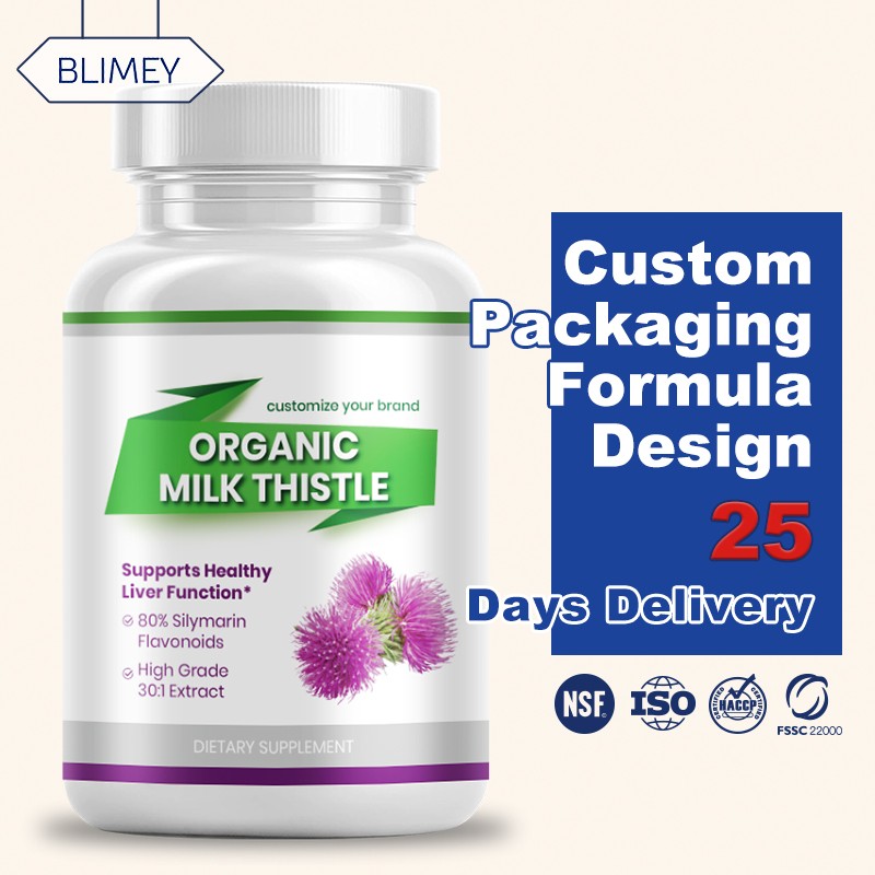Liver Detox Capsules Factory - OEM Milk Thistle 500mg
