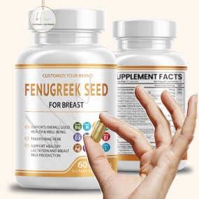 Fenugreek Capsules Factory - OEM Lactation Breastfeeding