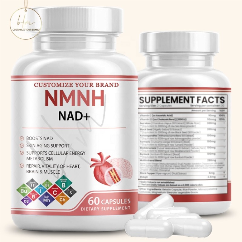 NAD+ Capsules Factory - 28000mg NMN PQQ Resveratrol