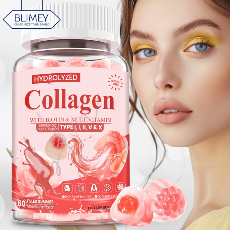 Skin Whitening Gummies Factory - Collagen Glutathione Vitamin C
