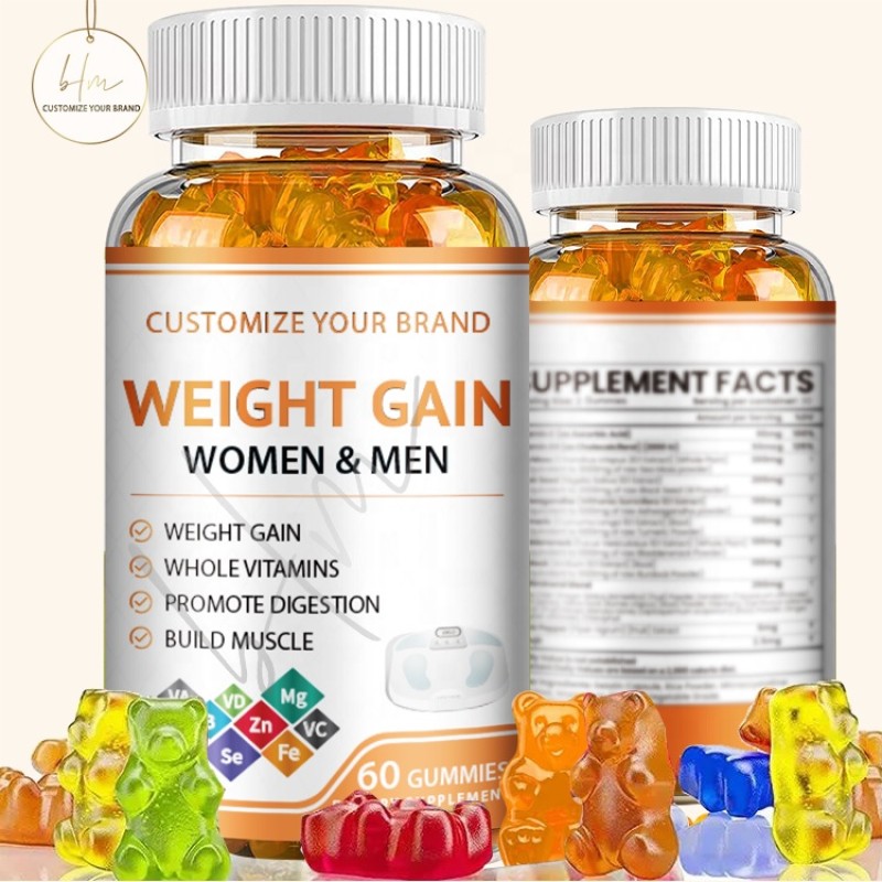 Weight Gain Gummies Manufacturer - OEM Men Women Supplement