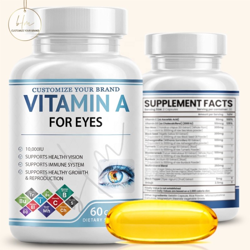 Eye Health Softgels Supplier - 20mg Lutein Zeaxanthin A