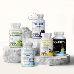 Sea Moss Capsules Factory - Turmeric Green Tea Cranberry