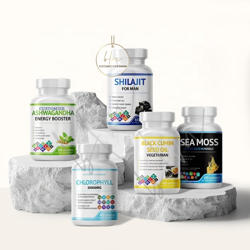 Sea Moss Capsules Factory - Turmeric Green Tea Cranberry