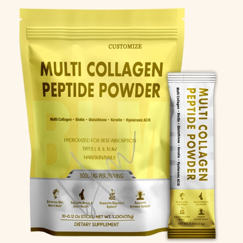 Collagen Peptide Powder Manufacturer - Pure Unflavored Sachets
