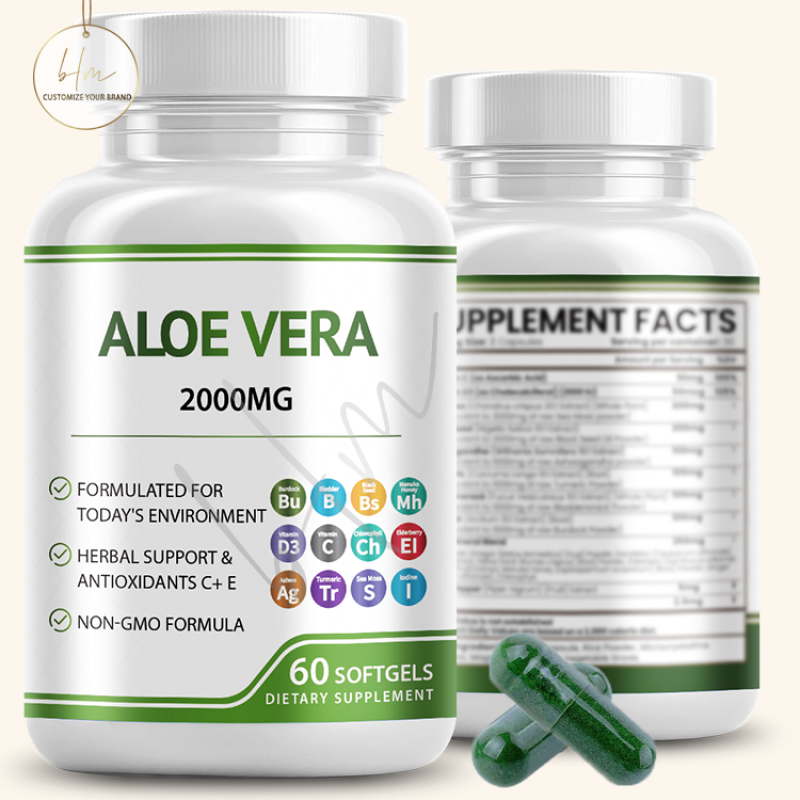 Aloe Vera Capsules Supplier - Natural Stomach Supplement
