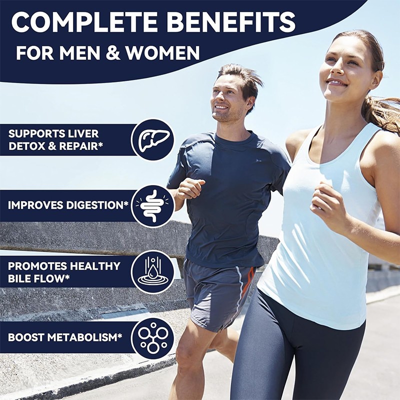 Liver Detox Capsules Manufacturer - TUDCA Milk Thistle Bile