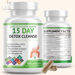 Detox Capsules Factory - Colon Liver Lung 15 Day Cleanse