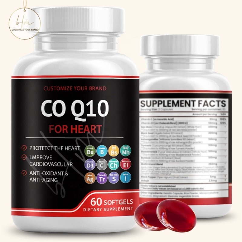 CoQ10 Softgels Manufacturer - 100mg PQQ 400mg Ubiquinol