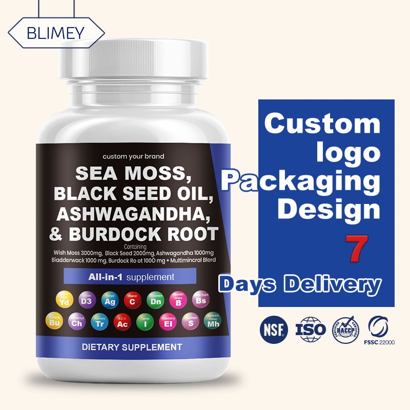 Sea Moss Capsules Supplier - All in One Black Seed Oil