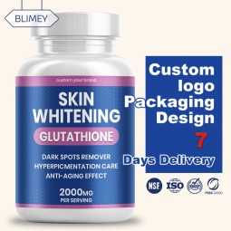 Glutathione Capsules Manufacturer - 500mg Skin Whitening Collagen