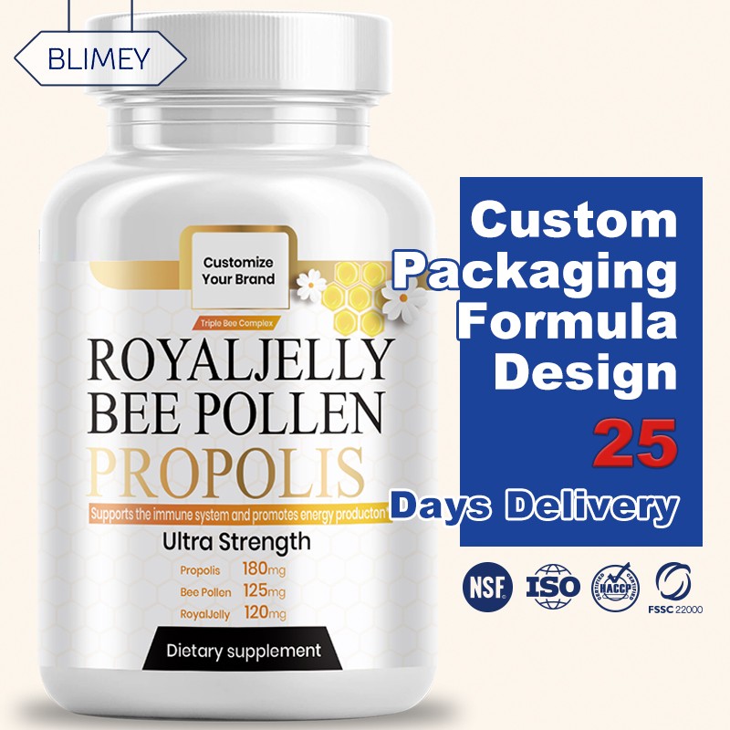 Bee Propolis Capsules Factory - 1000mg 5:1 Extract